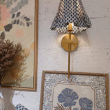 Siam Pacific Blue Linen - Lamp Shade Cover
