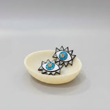 Midnight Eye Stud Earrings