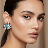 Midnight Eye Stud Earrings