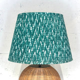 Bespoke Xlarge Drum Shade - Sage Ikat