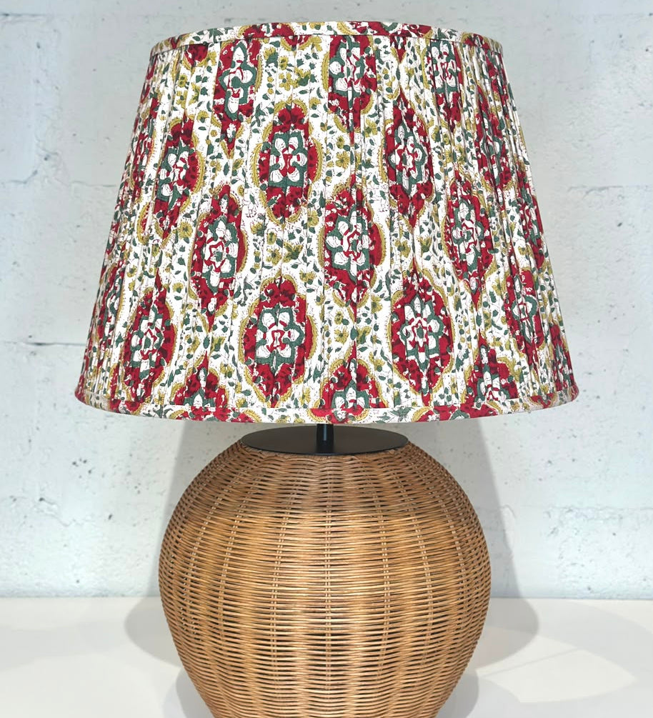 Bespoke Xlarge Drum Shade - Pomegranate