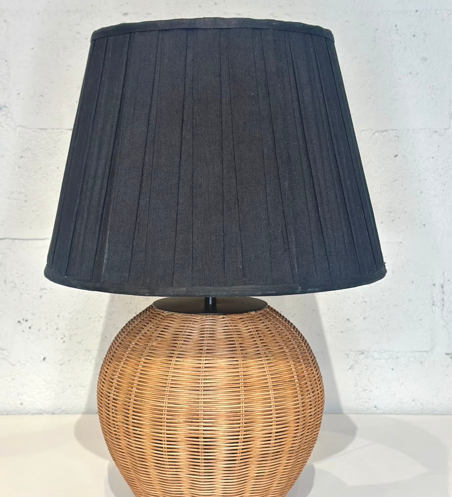 Bespoke Xlarge Drum Shade - Black Raven