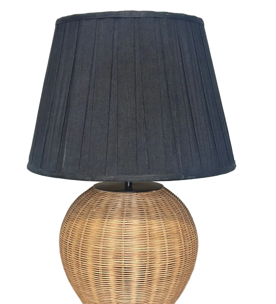 Bespoke Xlarge Drum Shade - Black Raven