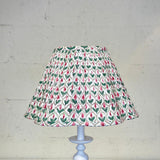 Bespoke Scallop Shade - Tulips