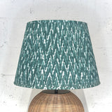 Bespoke Xlarge Drum Shade - Sage Ikat