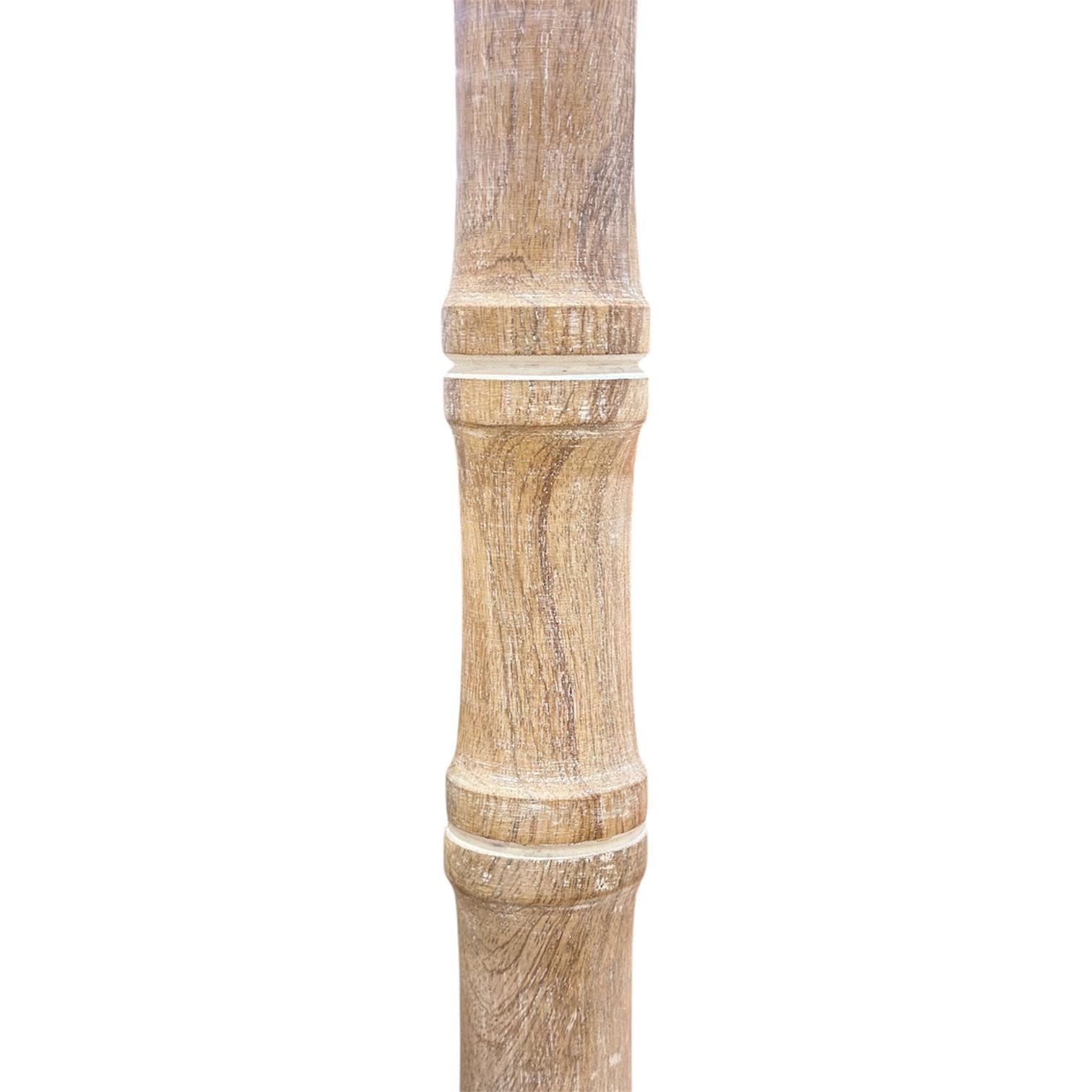 Vintage Tall Bamboo Base