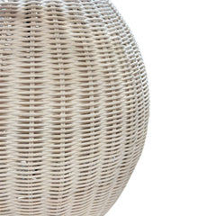 Handcrafted Round Rattan Base