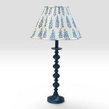 Handcrafted Blue Bobble Lamp Base