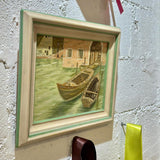 Vintage 1980 Hand-Painted Artwork