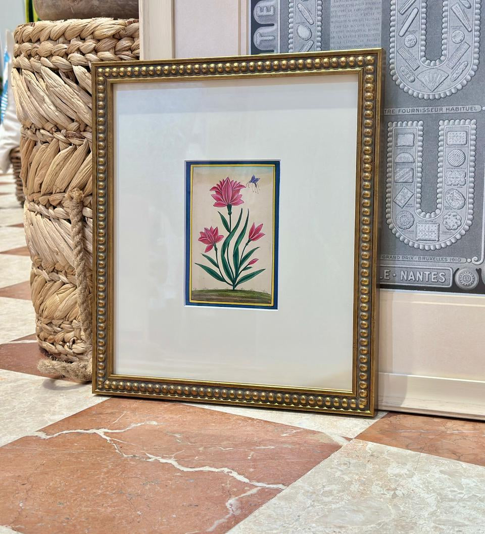 Waterlily Vintage Original Indian Painting - III