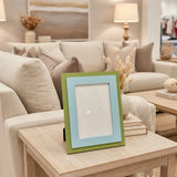 Tiered Sky Blue & Meadow Green 5x7 Photo Frame
