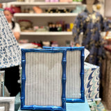 Bamboo Blue 5x7 Photo Frame