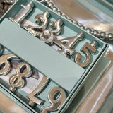 Number Candle Holder Set