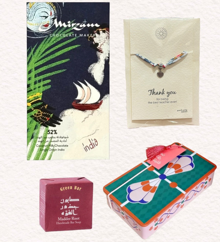 For Teacher - Feather Tin
