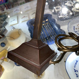 Vintage Dark Brass Lamp Base
