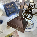 Vintage Dark Brass Lamp Base
