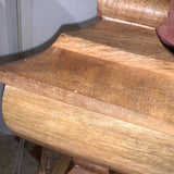 Natural Carved Wooden Table Lamp Base