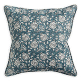 Iznik Mineral Linen Cushion - 50cm