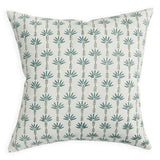 Marseille Lagoon Linen Cushion - 50cm