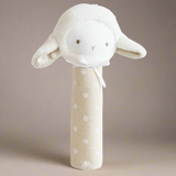 Lamby Squeaker - White Linen Spot