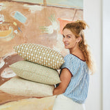 Tindari Shell Linen Cushion - 50cm