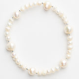 Silver Pearl Charli Bracelet
