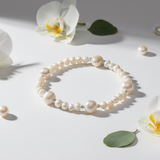 Silver Pearl Charli Bracelet