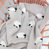 Baa Baa Baby Blanket - Latte