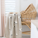 Baa Baa Baby Blanket - Latte