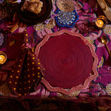 Marzena Napkin Ring - Burnt Sienna