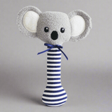 BABY KOALA STICK RATTLE - NAVY - GEORGES of Dubai