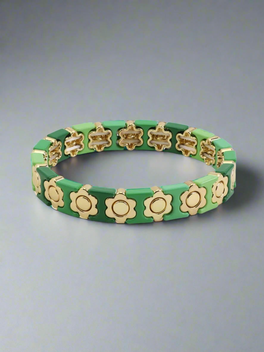 GREEN FIELDS DAISY BRACELET