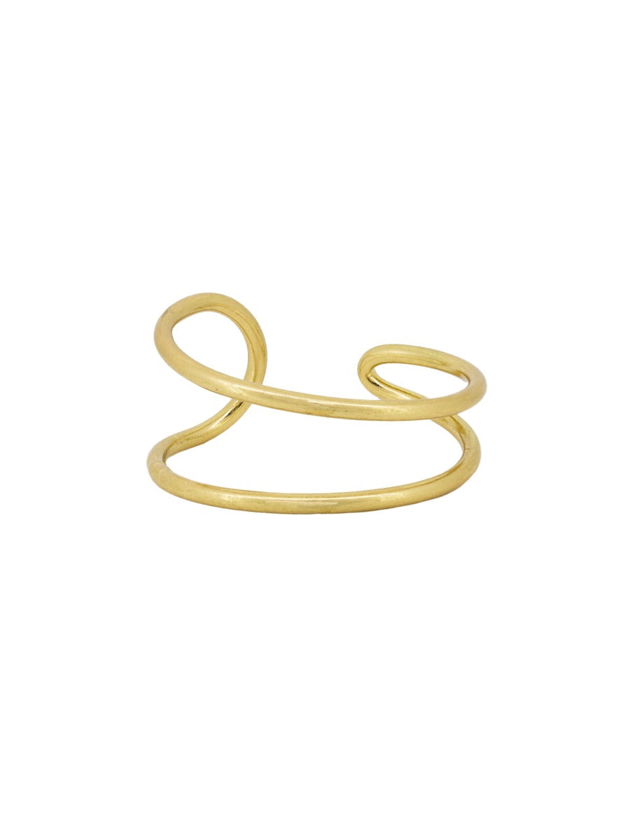 GOLD KHLOE CUFF