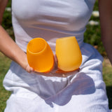 Unbreakable Fegg | Wine Glasses |Buttermilk - Sunflower