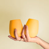 Unbreakable Fegg | Wine Glasses |Buttermilk - Sunflower