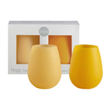 Unbreakable Fegg | Wine Glasses |Buttermilk - Sunflower