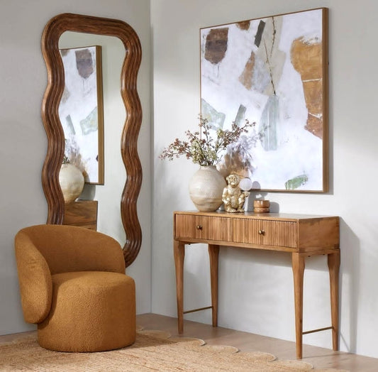 CASSIS WOOD MIRROR