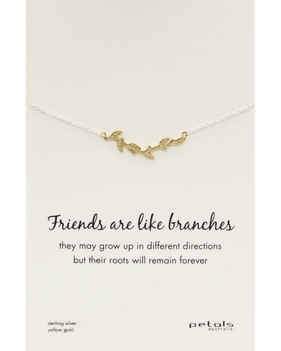 BRANCH NECKLACE - GOLD