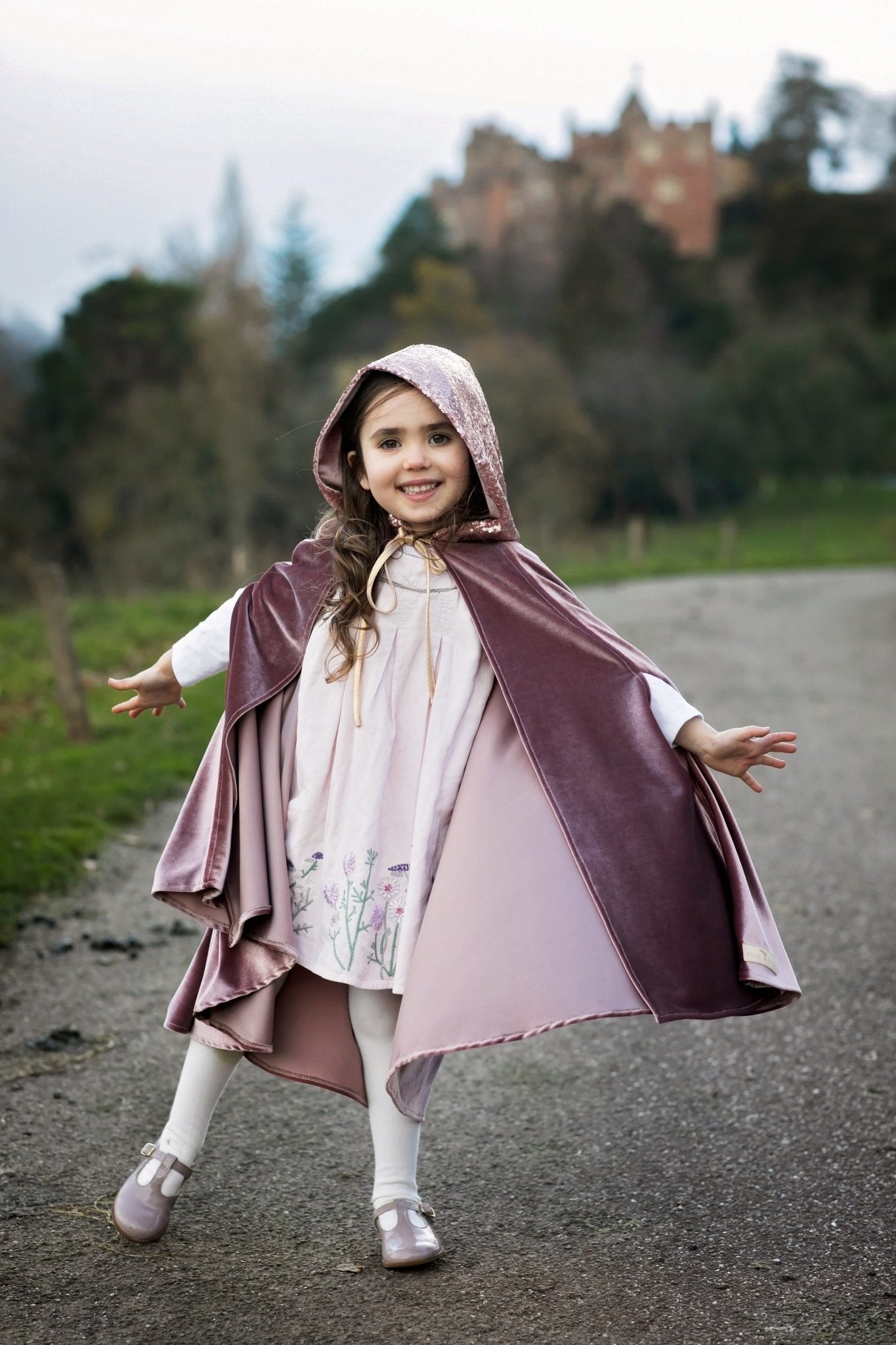 COSMIC PEARL RIDING HOOD MAGIC CAPE