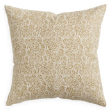 Fossano Saffron Linen Cushion - 50cm