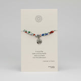 Liberty Bracelet - Pewter Bee Disc Charm