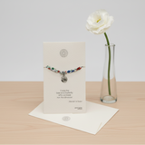 Liberty Bracelet - Pewter Bee Disc Charm