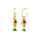 Red Happy Fish Huggie