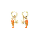 Orange Lume Fish Huggie