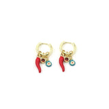Hot Chilli Charm Huggie