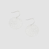 Silver Oriental Bliss Earring
