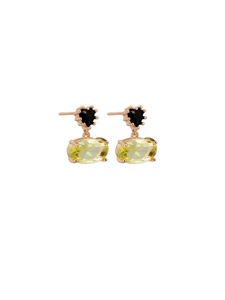 LEMON LUCINDA CRYSTAL EARRING