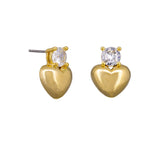Gold Crystal Caramia Earring