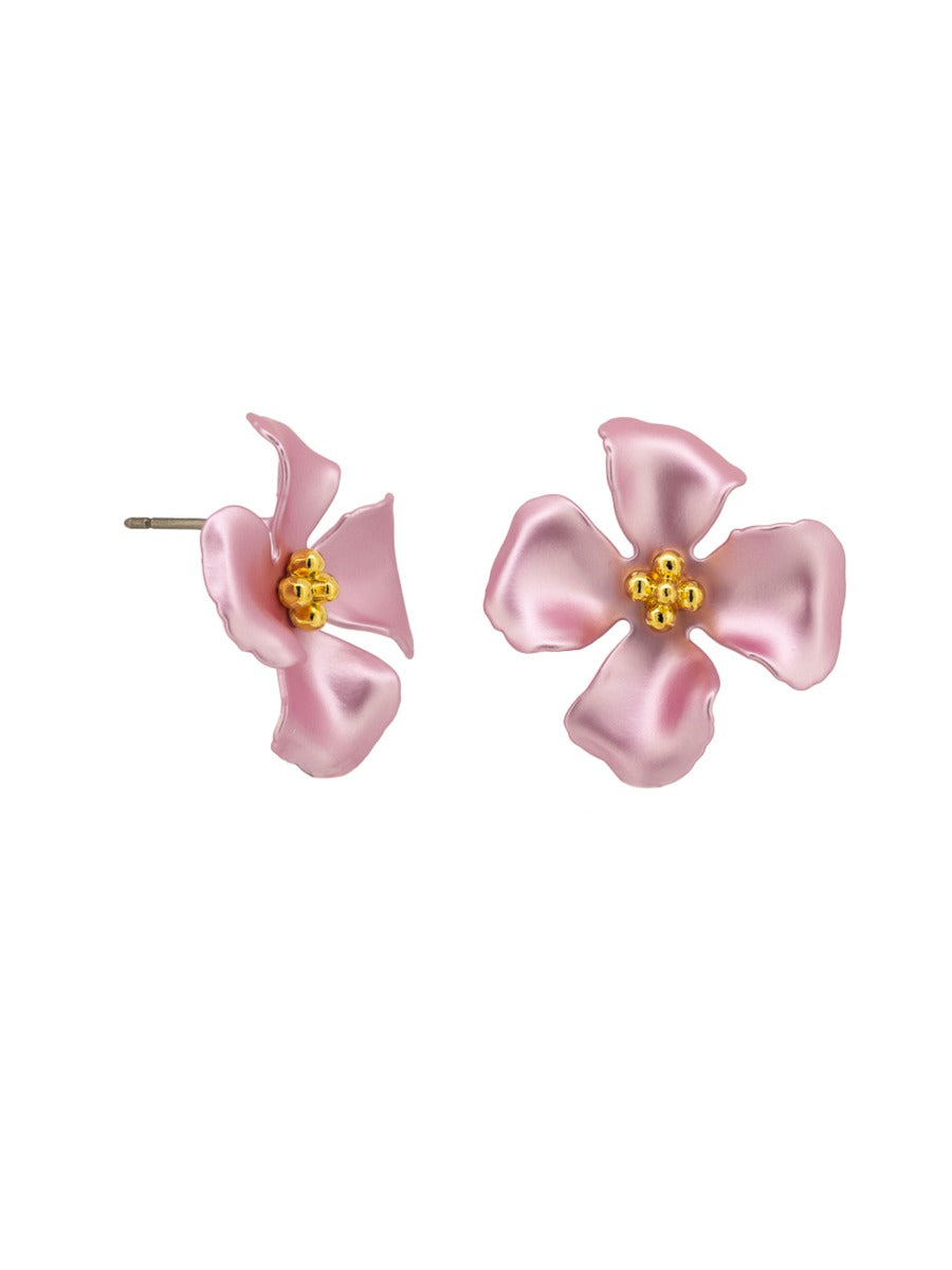 PINK SPRING GARDEN EARRING