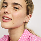 Gold Le Croissant Studs